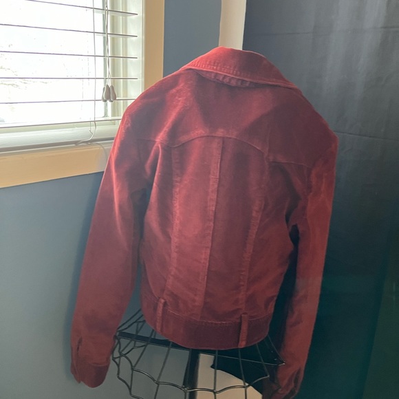 Ladies Jean jacket corduroy - Picture 2 of 3